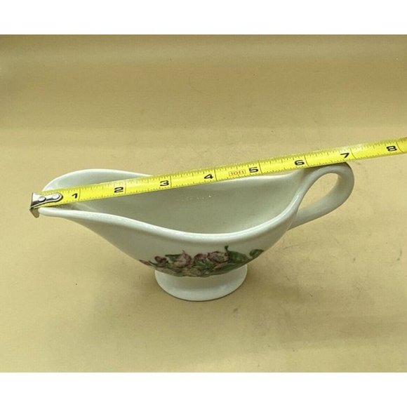 Lamberton Scammell China Gravy Flowers Railroad Dogwood Vintage - Picture 12 of 12